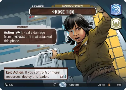 Rose Tico, Saving What We Love