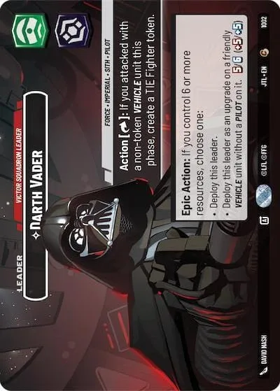 Darth Vader, Victor Squadron Leader