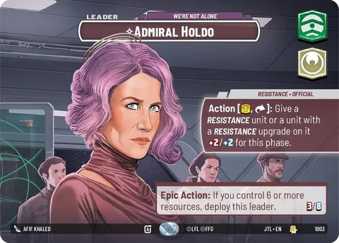 Admiral Holdo, We're Not Alone