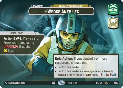 Wedge Antilles, Leader of Red Squadron