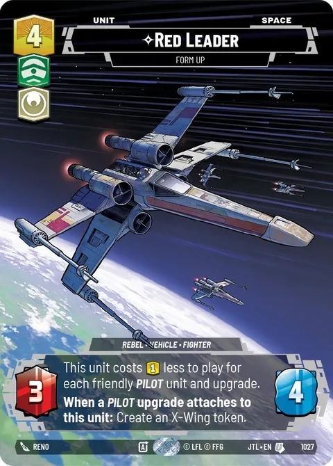 Red Leader, Form Up