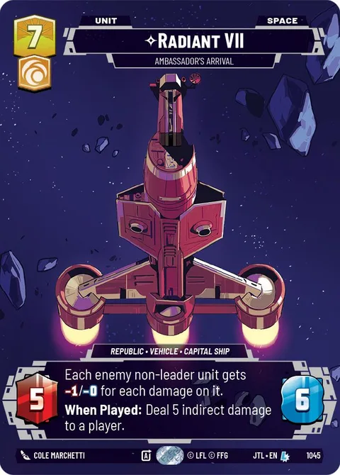 Radiant VII, Ambassadors' Arrival