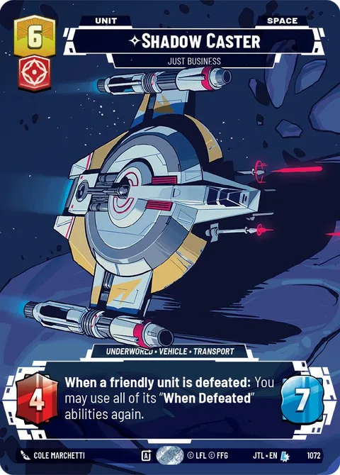 Shadow Caster, Just Business