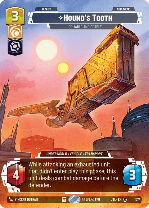 Hound's Tooth, Reliable and Deadly