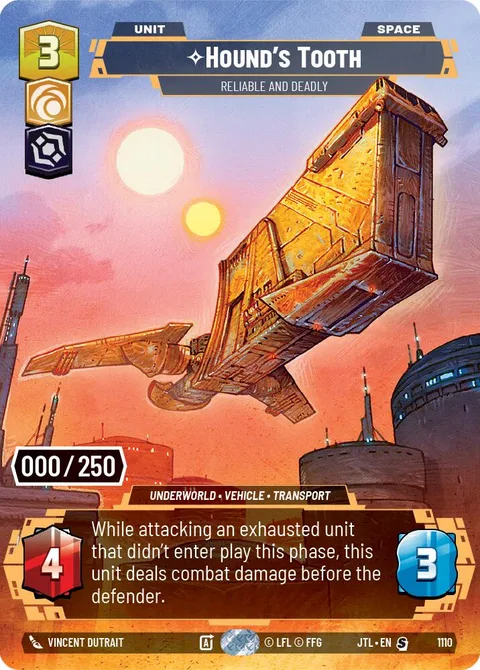 Hound's Tooth, Reliable and Deadly