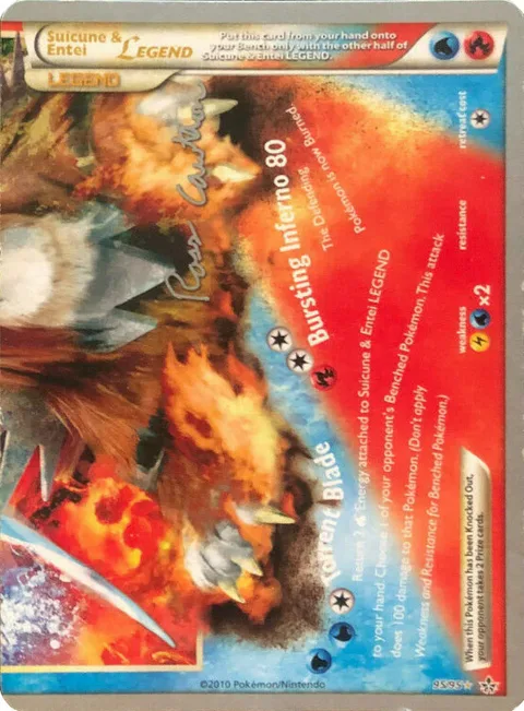 Suicune & Entei LEGEND [Torrent Blade | Bursting Inferno | Bottom]