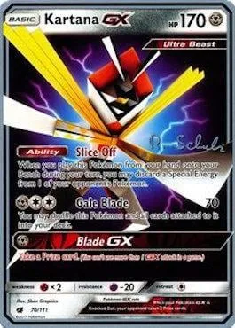 Kartana GX [Slice Off | Gale Blade | Blade GX]