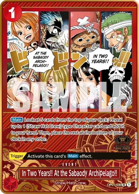 In Two Years!! At the Sabaody Archipelago!! (OP01-030)