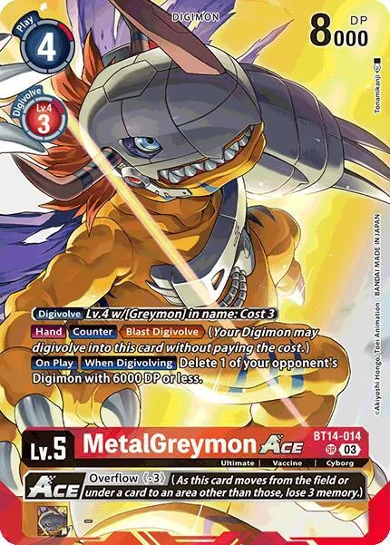 MetalGreymon Ace (BT14-014)
