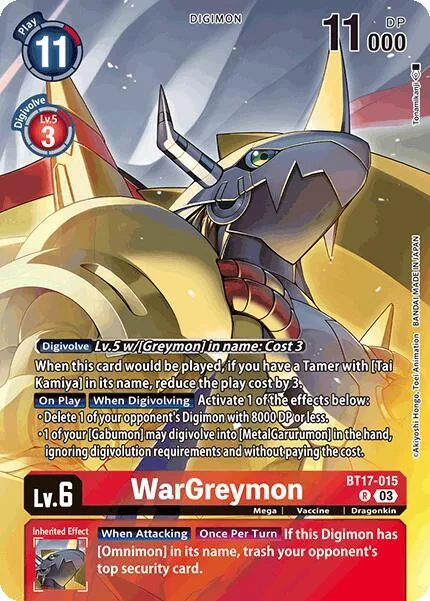 WarGreymon (BT17-015)