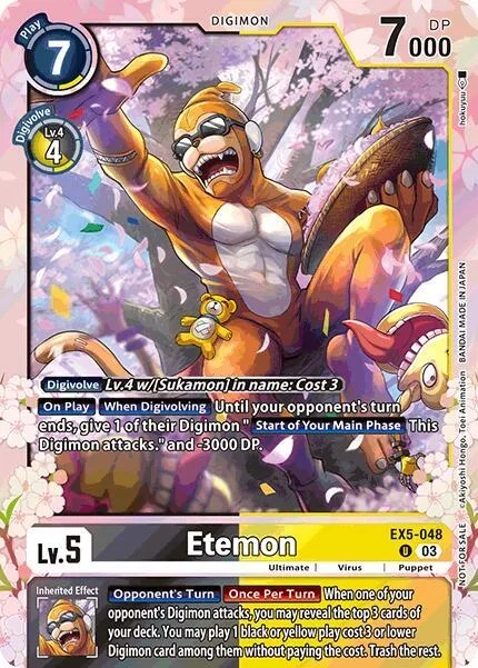 Etemon (EX5-048)