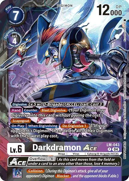 Darkdramon Ace (LM-043)