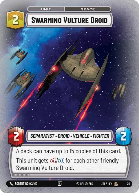 Swarming Vulture Droid