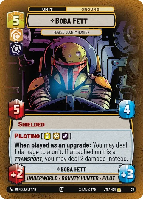 Boba Fett, Feared Bounty Hunter