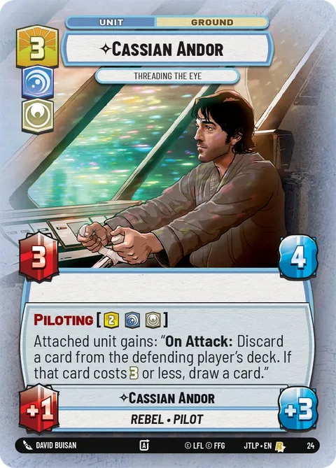 Cassian Andor, Threading the Eye