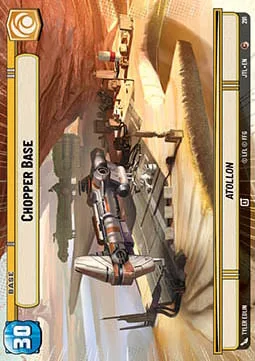 Chopper Base // X-Wing Token