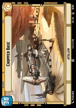 Chopper Base // X-Wing Token
