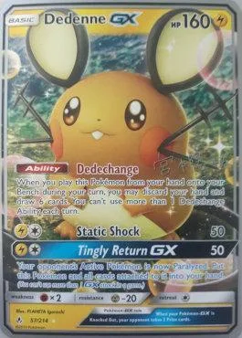 Dedenne GX [Dedechange | Static Shock | Tingly Return GX]