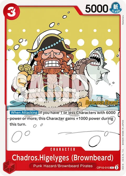 Chadros.Higelyges (Brownbeard) (OP10-010)