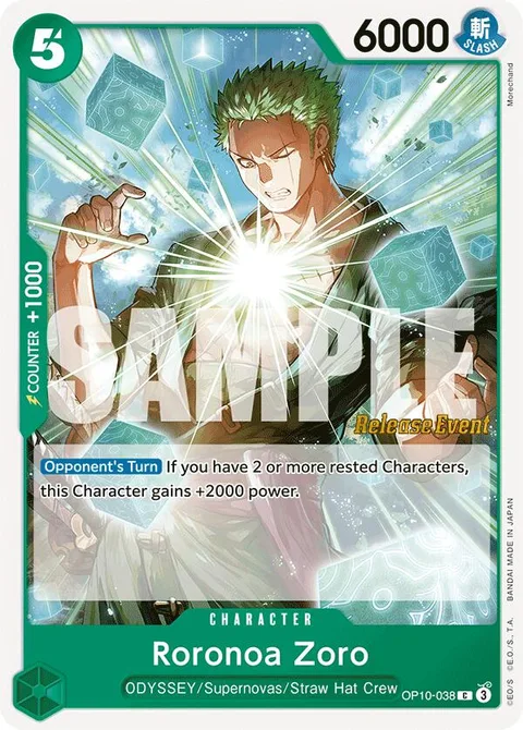 Roronoa Zoro (OP10-038)