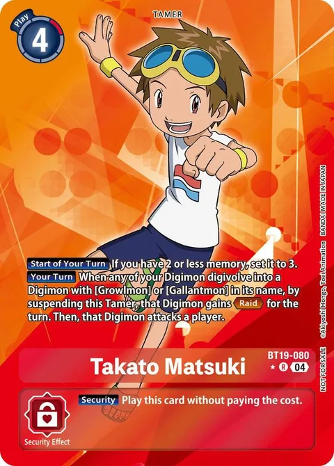Takato Matsuki (BT19-080)