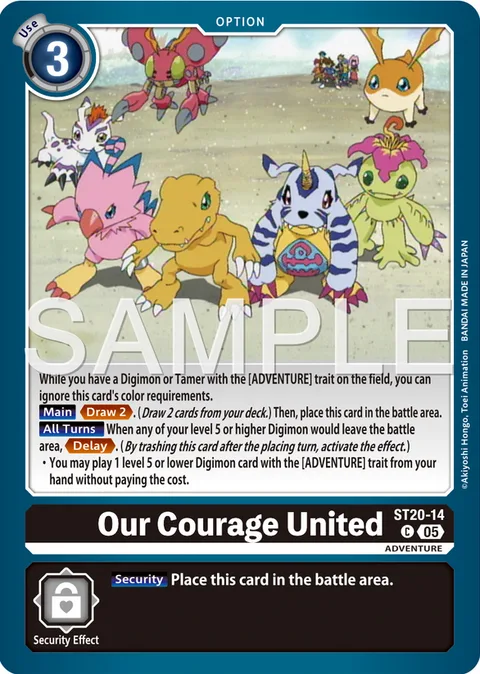 Our Courage United (ST20-14)