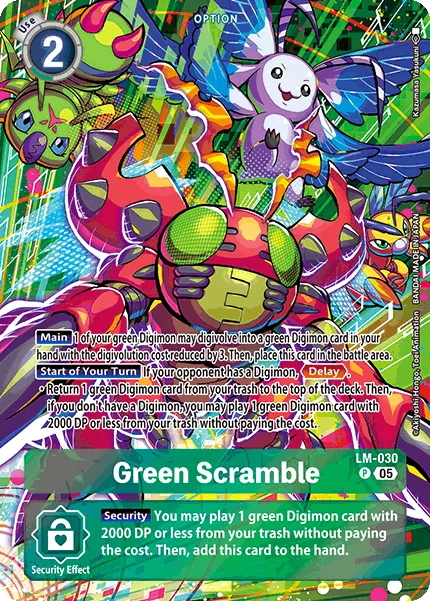 Green Scramble (LM-030)