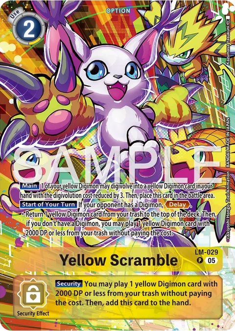 Yellow Scramble (LM-029)