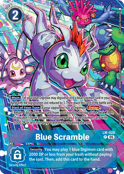 Blue Scramble (LM-028)