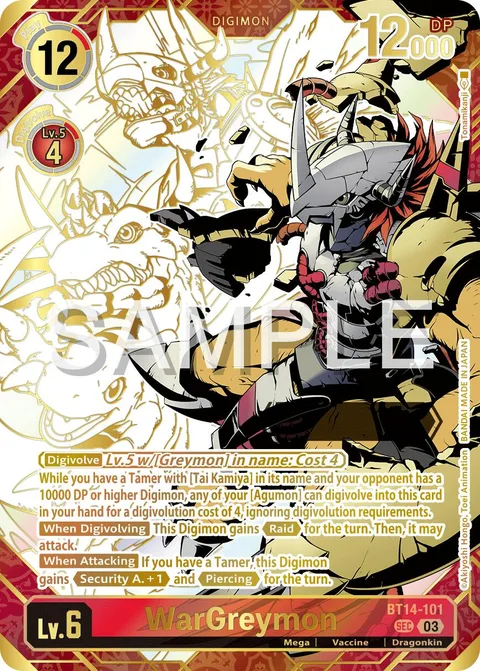 WarGreymon (BT14-101)