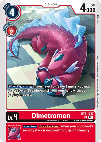 Dimetromon (BT21-017)