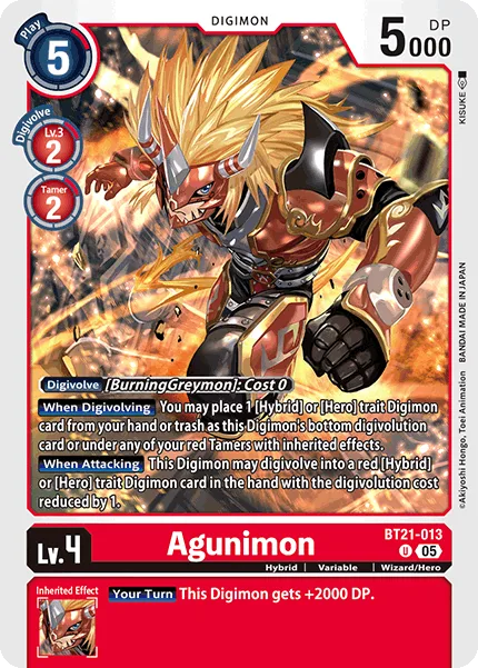 Agunimon (BT21-013)