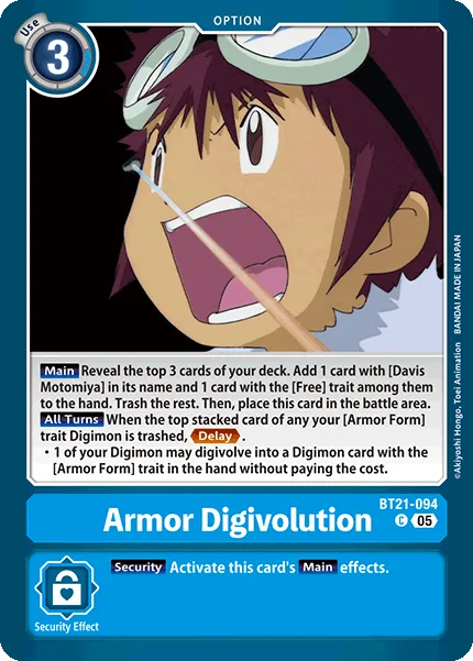 Armor Digivolution (BT21-094)