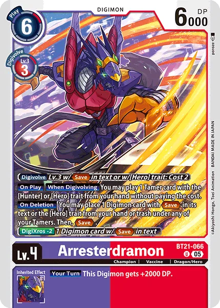 Arresterdramon (BT21-066)