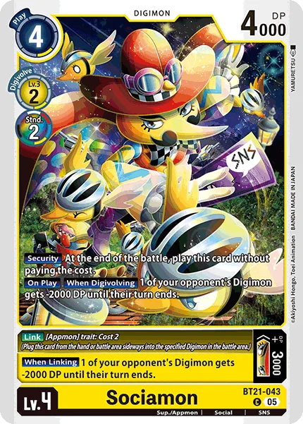 Sociamon (BT21-043)