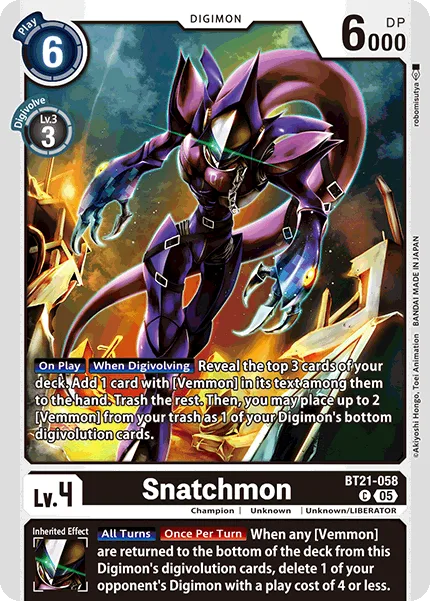 Snatchmon (BT21-058)