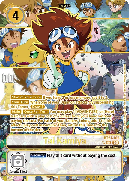 Tai Kamiya (BT21-102)