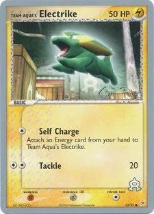 Team Aqua's Electrike [Self Charge | Tackle]