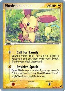 Plusle [Call for Family | Positive Spark]