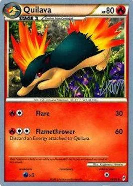 Quilava [Flare | Flamethrower]