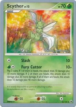 Scyther Lv.12 [Slash | Fury Cutter]