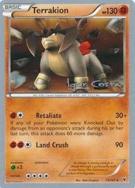 Terrakion [Retaliate | Land Crush]
