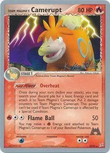 Team Magma's Camerupt [Overheat | Flame Ball]