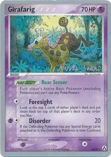 Girafarig [Rear Sensor | Foresight | Disorder]