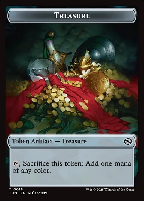 Treasure Token // Beast Token (G 3/3)