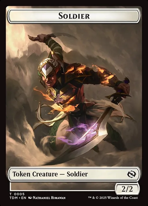 Soldier Token (W 1/1) // Soldier Token (W 2/2)