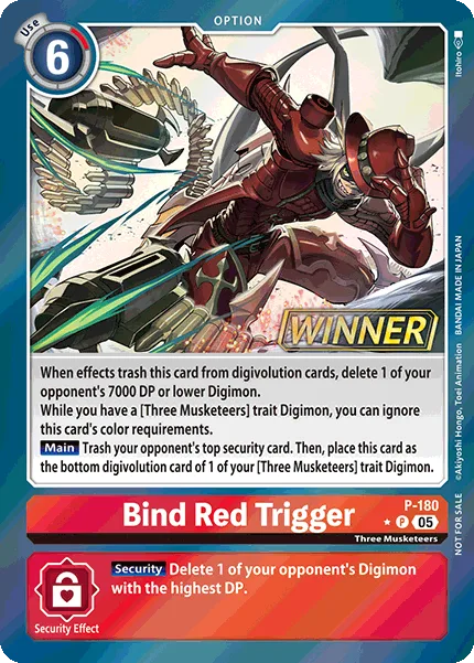 Bind Red Trigger (P-180)