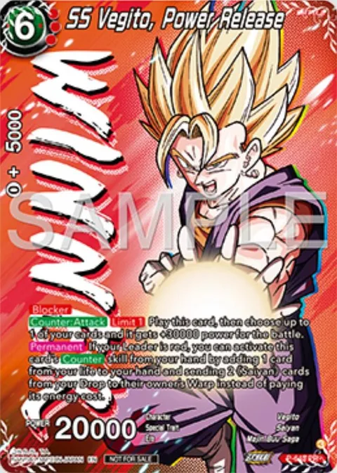 SS Vegito, Power Release