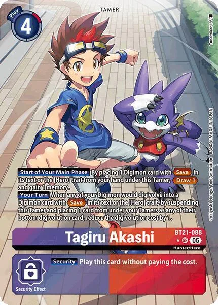 Tagiru Akashi (BT21-088)