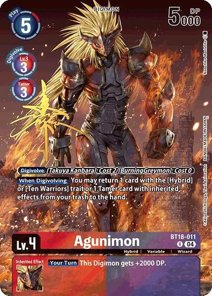 Agunimon (BT18-011)
